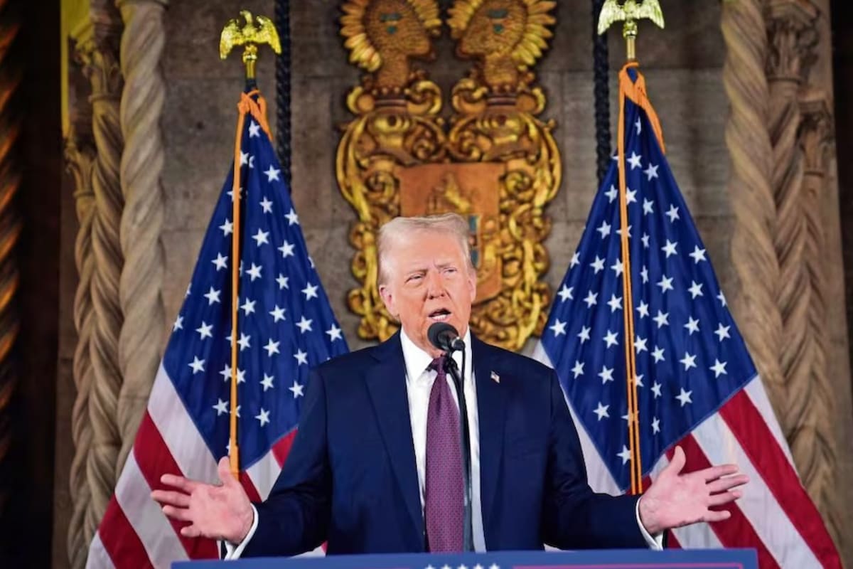 Trump usa la Navidad para la guerra cultural: ataca a la “izquierda radical” y celebra el fin de las “fronteras abiertas” en mensaje polarizante