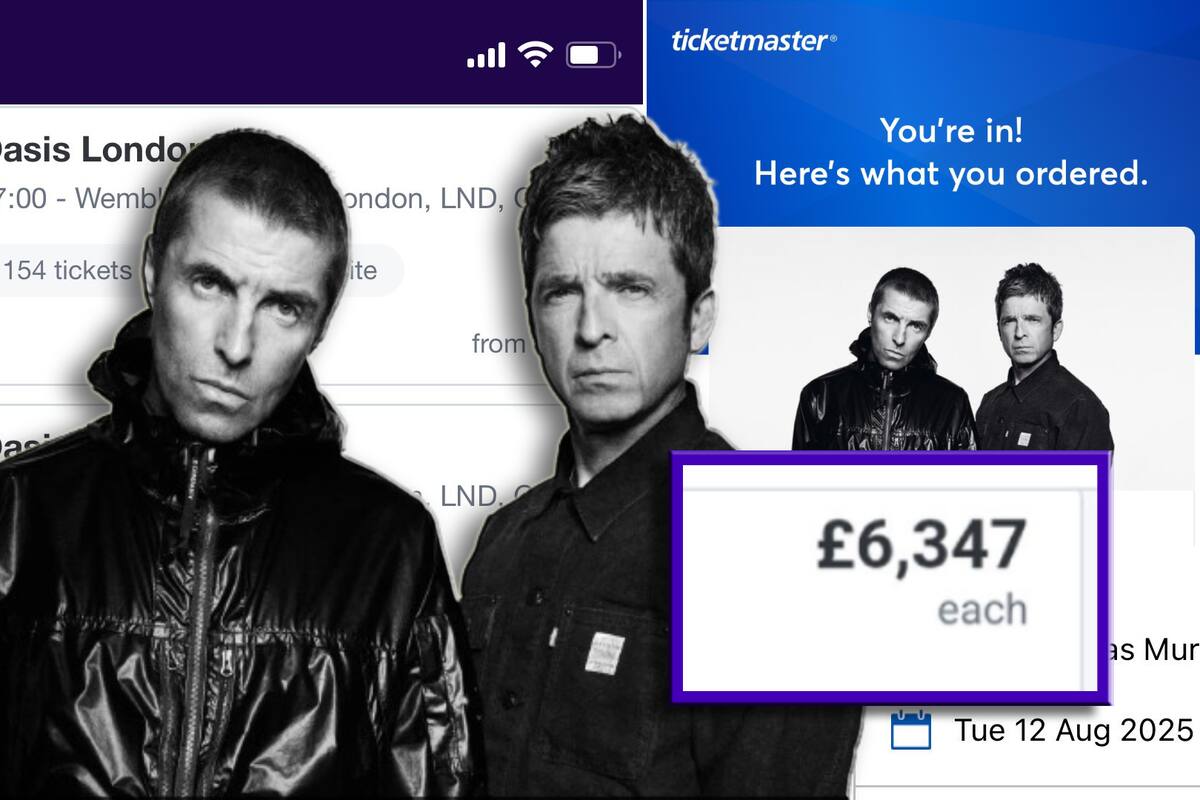 ¿Cuánto y por qué tan caros? Hoy empezó la preventa de Oasis y ya están revendiendo boletos por más de 6mil euros