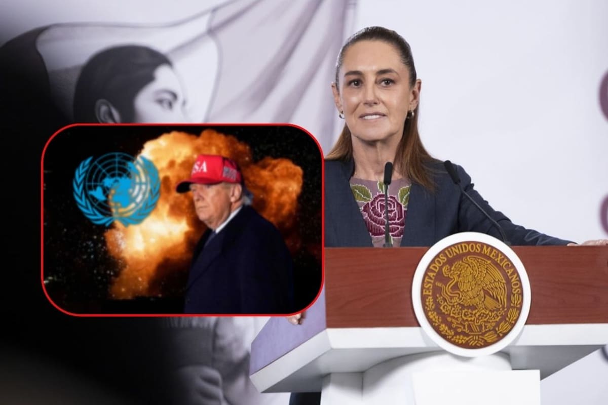 Claudia Sheinbaum afirma que la ONU “ya no cumple su labor” ante los ataques de Estados Unidos e Israel contra Irán; pide resolver el conflicto por la vía multilateral