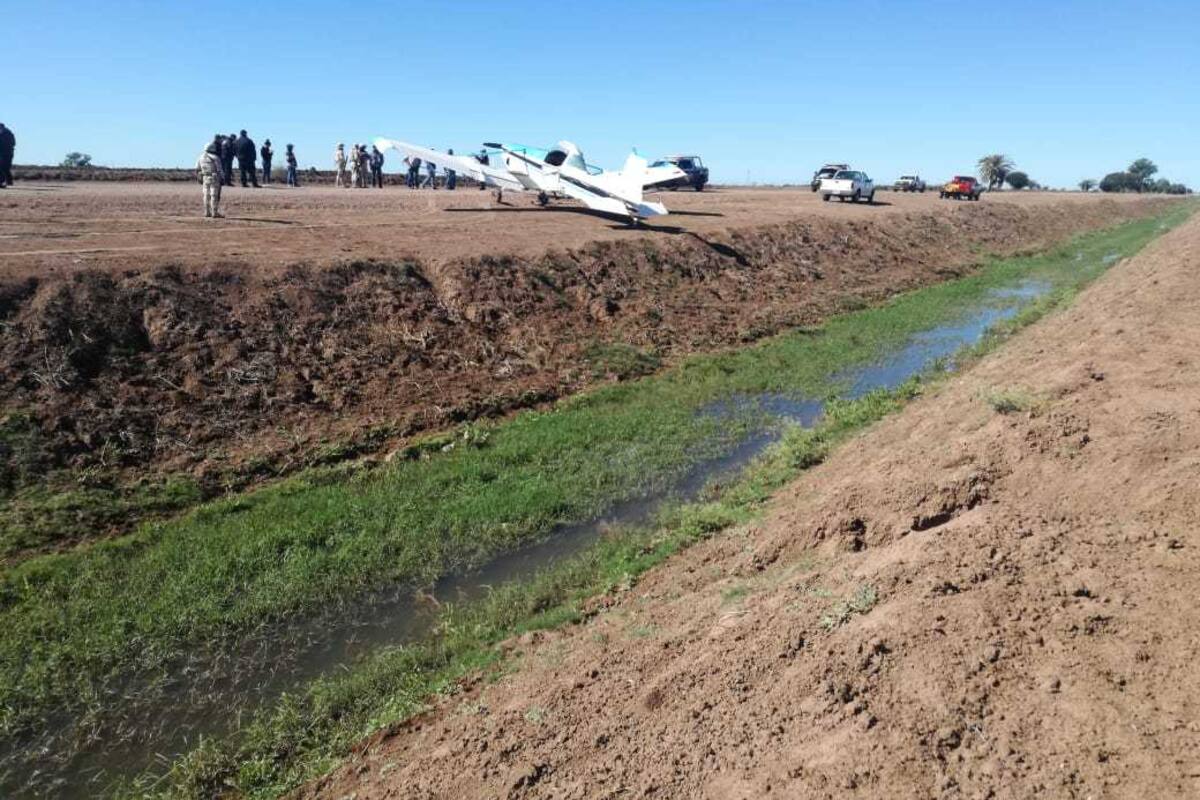 Semar asegura aeronave que transportaba droga en Bacalar