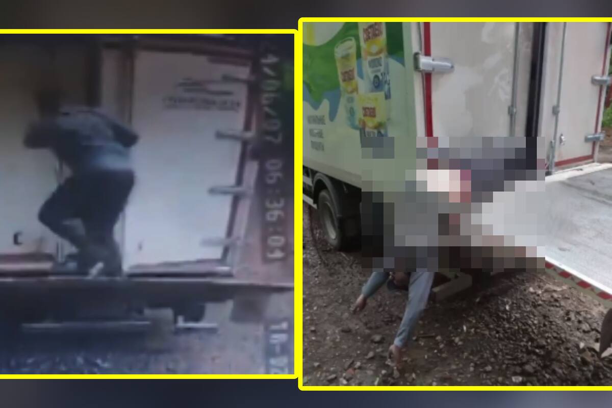 VIDEO: Hombre muere aplastado por su propia camioneta (Imágenes fuertes)