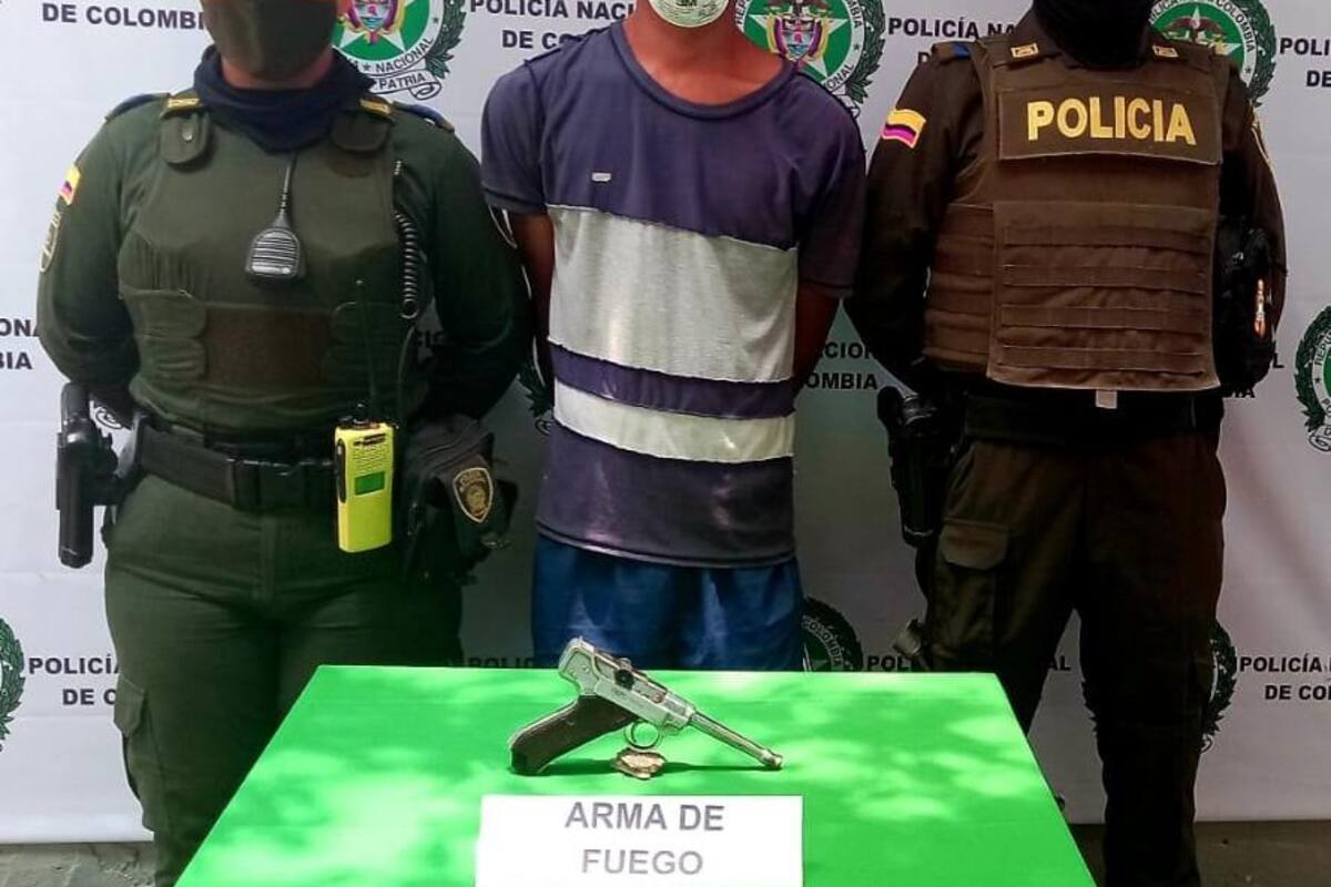 Asaltos en Colombia: Asaltaba con pistola nazi valuada en más de 500 mil pesos