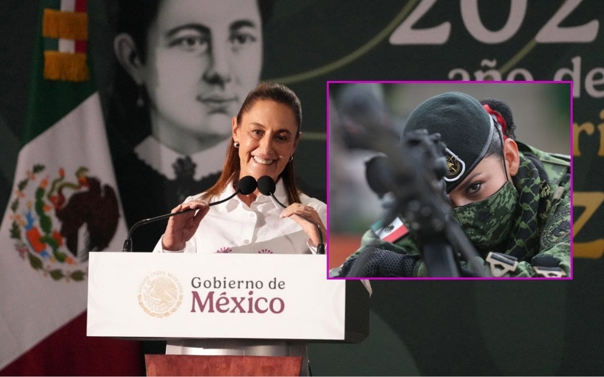 Sheinbaum conmemora Día de la Mujer en Campo Marte y reconoce labor de mujeres en Fuerzas Armadas. | Crédito: Presidencia/Banco digital GH