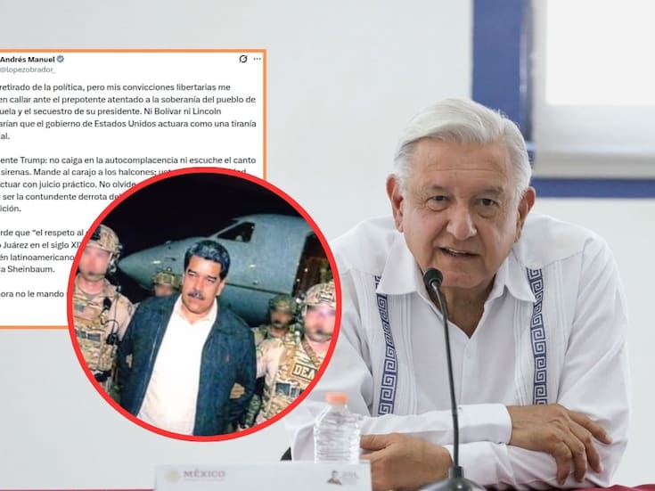 AMLO condena “prepotente atentado a la soberanía” de EEUU en Venezuela y advierte a Trump de no caer en la autocomplacencia