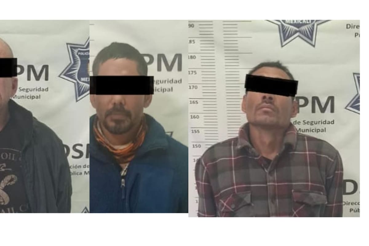 Los “cachan” robando 70 metros de cableado de telefonía y son detenidos