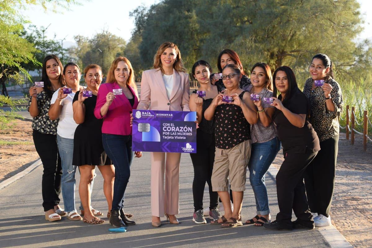 Consolida “Tarjeta Violeta” bienestar para 100 mil mujeres en tan solo tres años: Gobernadora Marina del Pilar