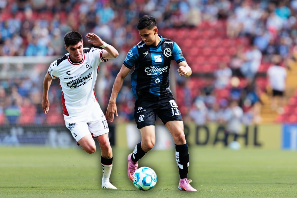 Atlas y Querétaro empatan a tres goles en un partidazo