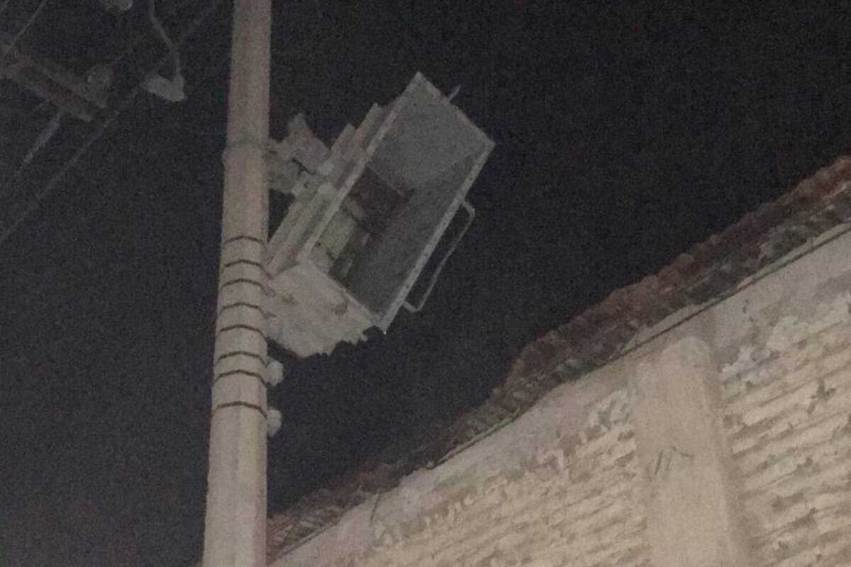Roban transformador de electricidad en el valle de Mexicali