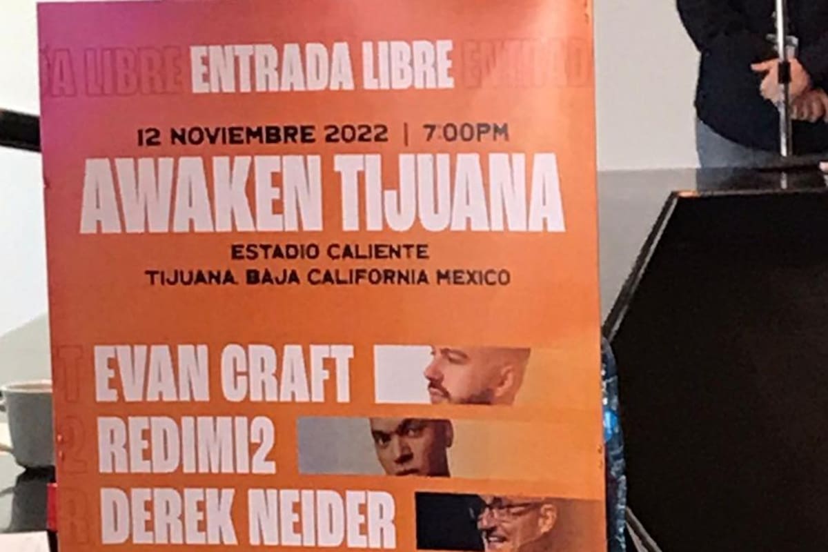 Celebrarán iglesias locales “Awaken Events” en Tijuana