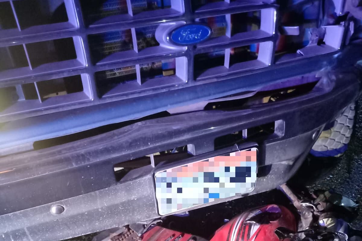 Atropellan a motociclista en Maneadero