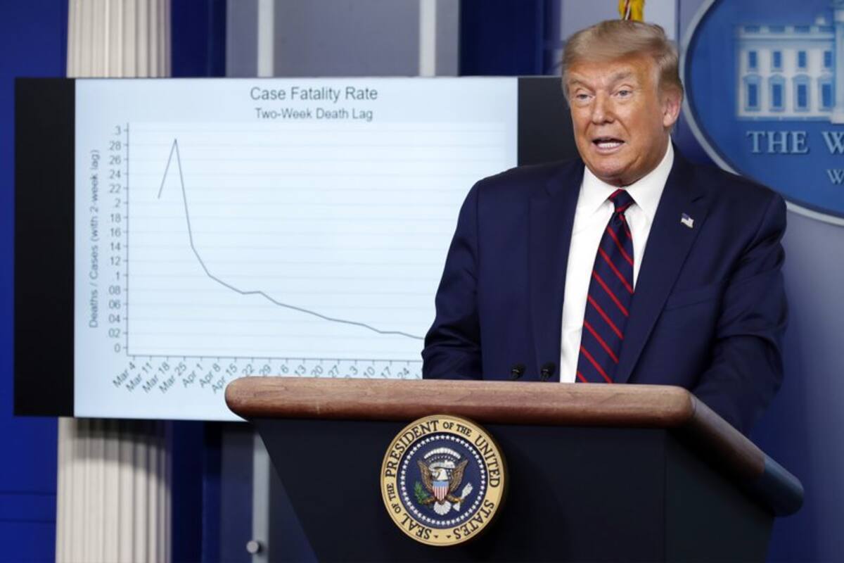 Trump elogia a Arizona por su éxito en la estrategia contra Covid-19