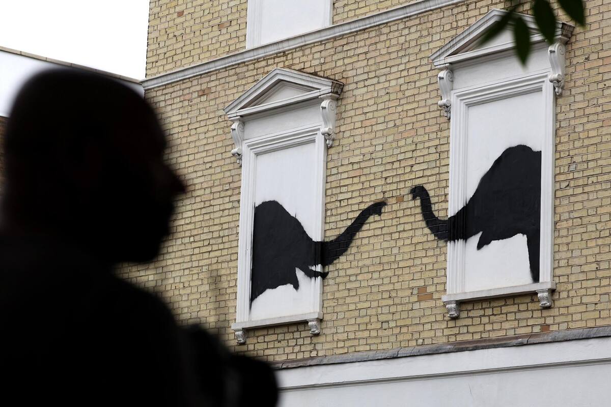 Banksy realiza dos nuevos murales en Richmond, Londres