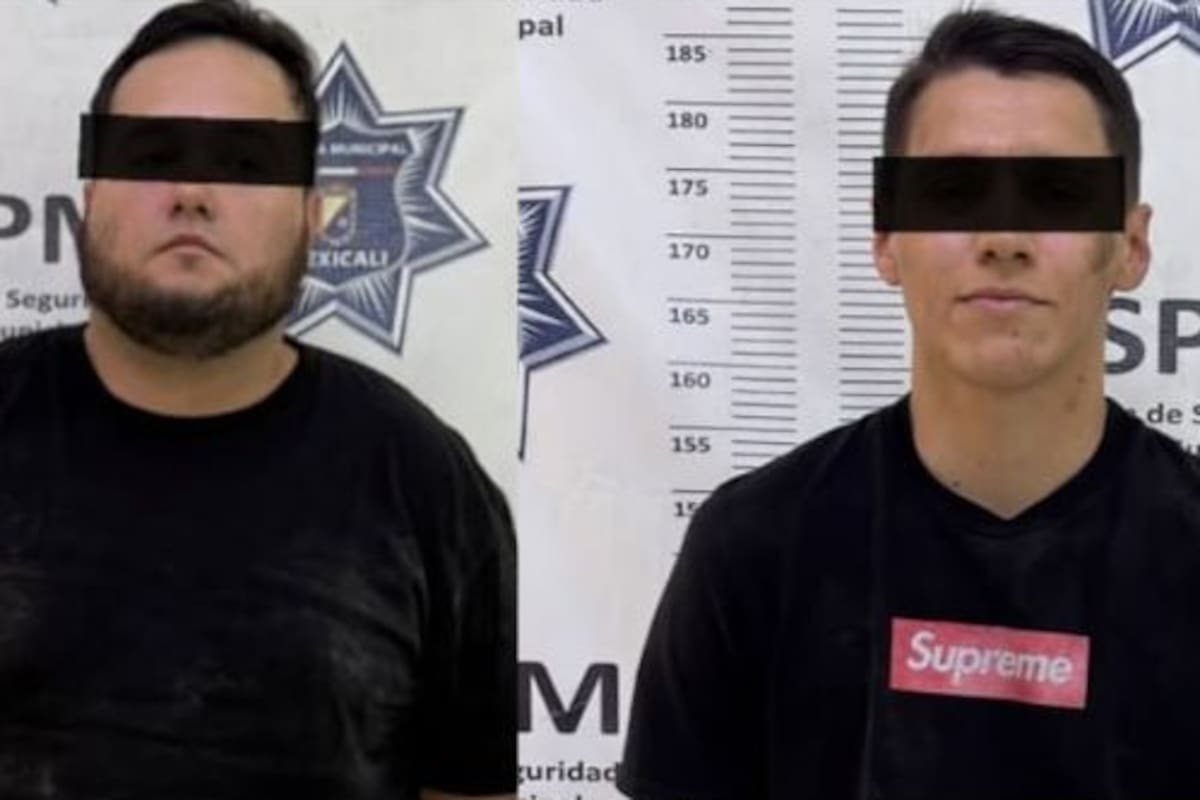 Detienen a dos hombres tras intentar robar una Jeep Wrangler en Plaza Punta Anáhuac de Mexicali