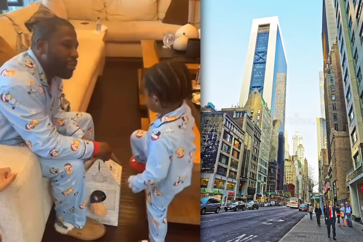 El increíble regalo de millones de Floyd Mayweather a su nieto