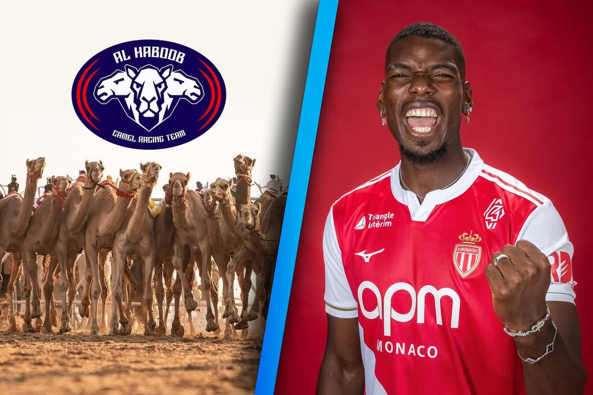 Paul Pogba le entra al negocio de las carreras de camellos profesionales