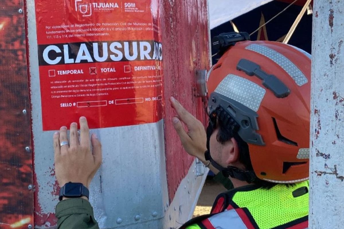 Clausuran tres circos en Tijuana por operar sin permisos ni medidas de seguridad