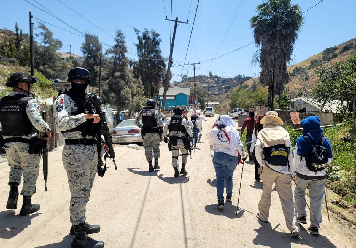 En la jornada apoyaron diversas corporaciones policiacas.