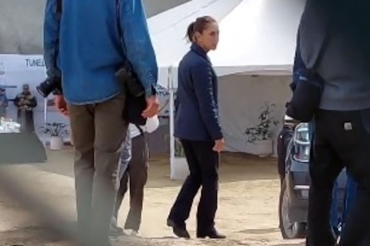 Supervisa Claudia Sheinbaum avances del viaducto elevado