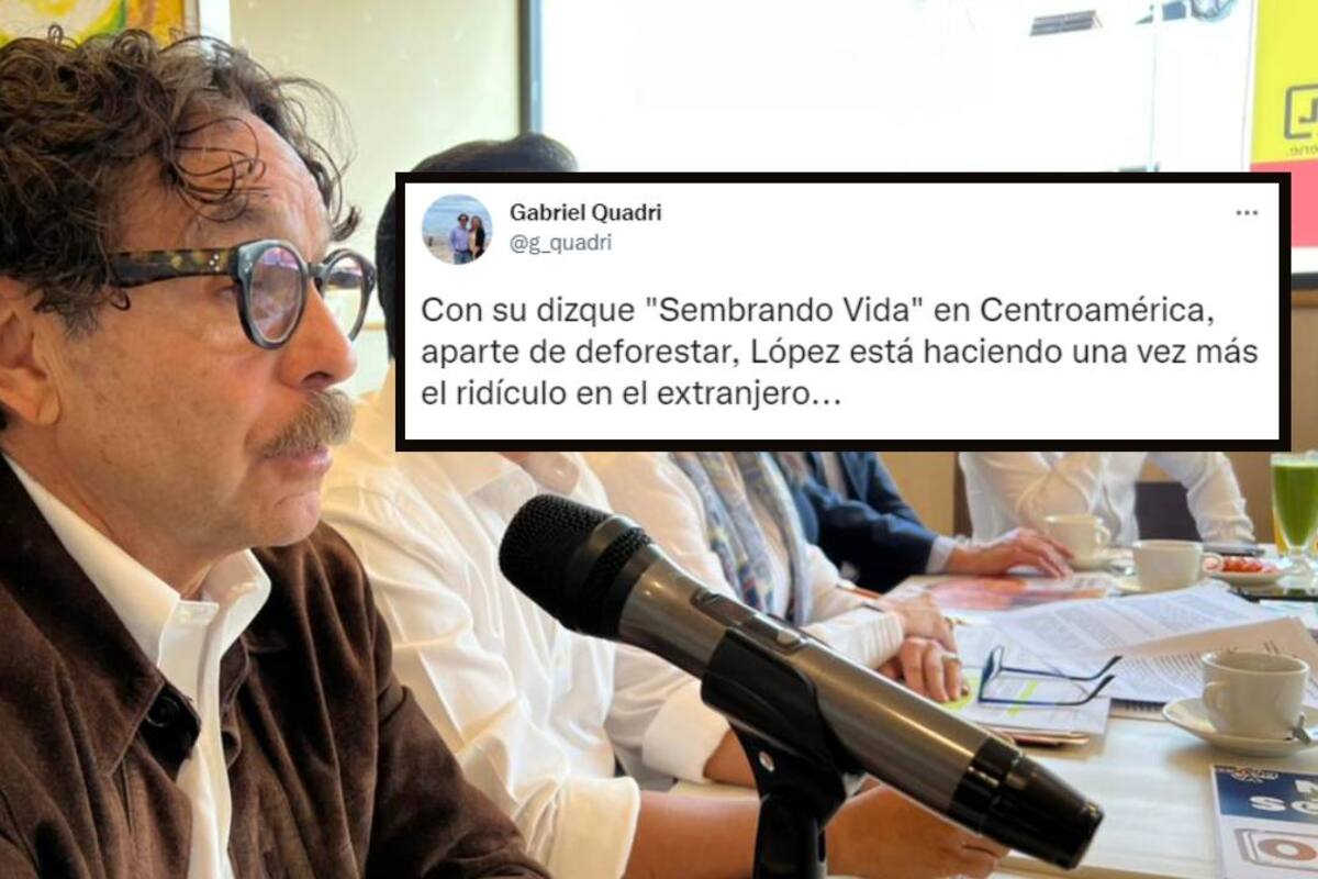 Quadri critica gira por Centroamérica de AMLO: "Está haciendo el ridículo en el extranjero”