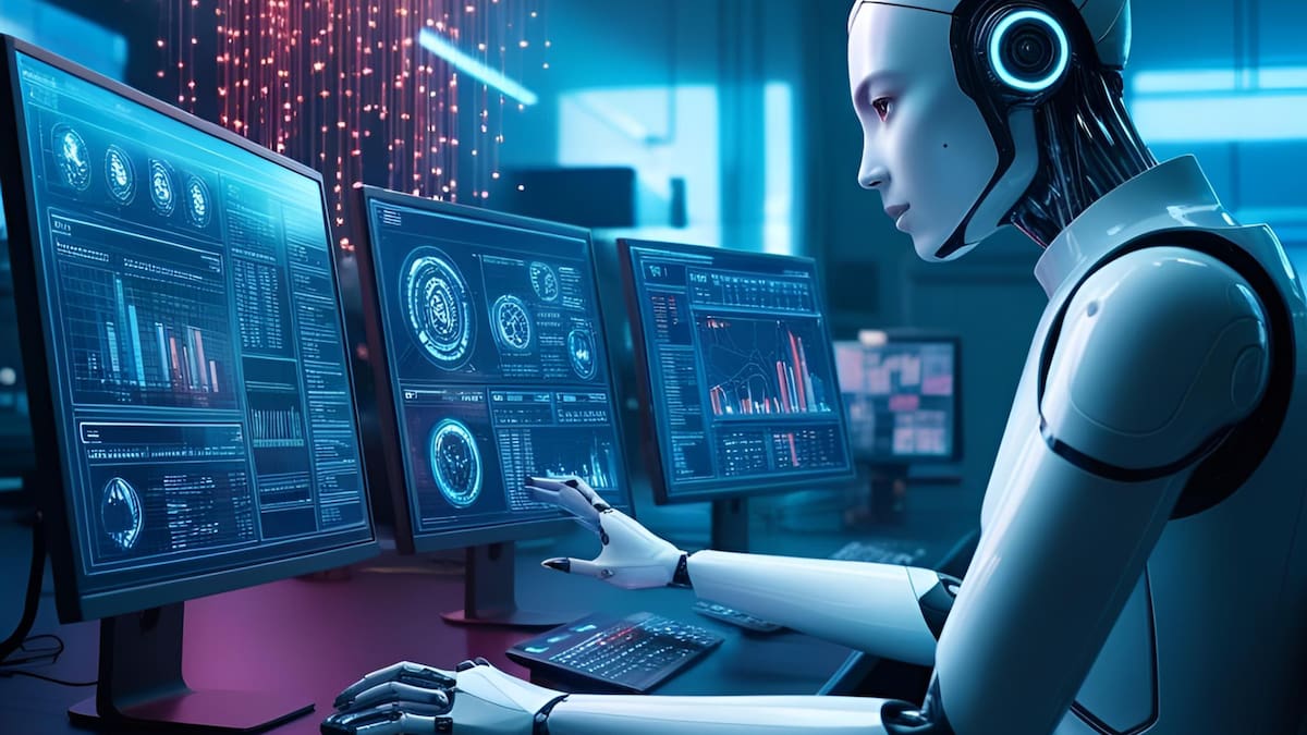 El avance de la inteligencia artificial (IA) ha transformado muchos aspectos de la vida cotidiana, pero su funcionamiento genera un alto costo ambiental, especialmente en el consumo de agua para refrigerar los centros de datos/Foto: Canva