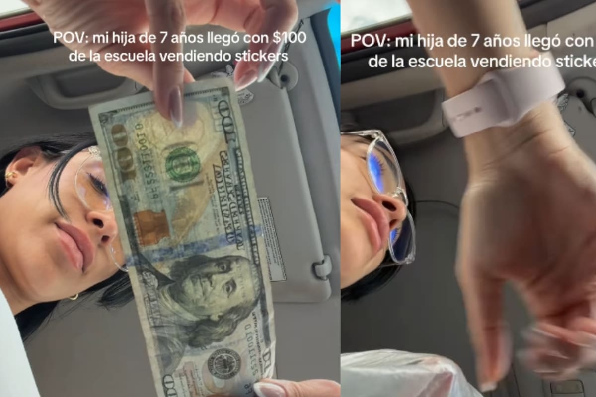 “Se los voy a devolver a su mamá”: mujer se enfurece porque su hija vendió dos stickers en 100 dólares a una compañera de la escuela