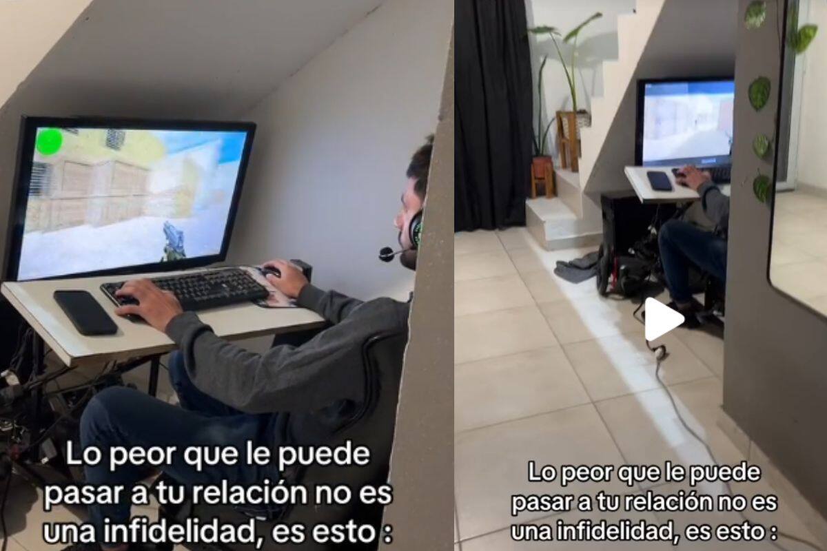 Mujer asegura que lo peor que te puede pasar en tu relación no es una infidelidad, sino tener un novio gamer