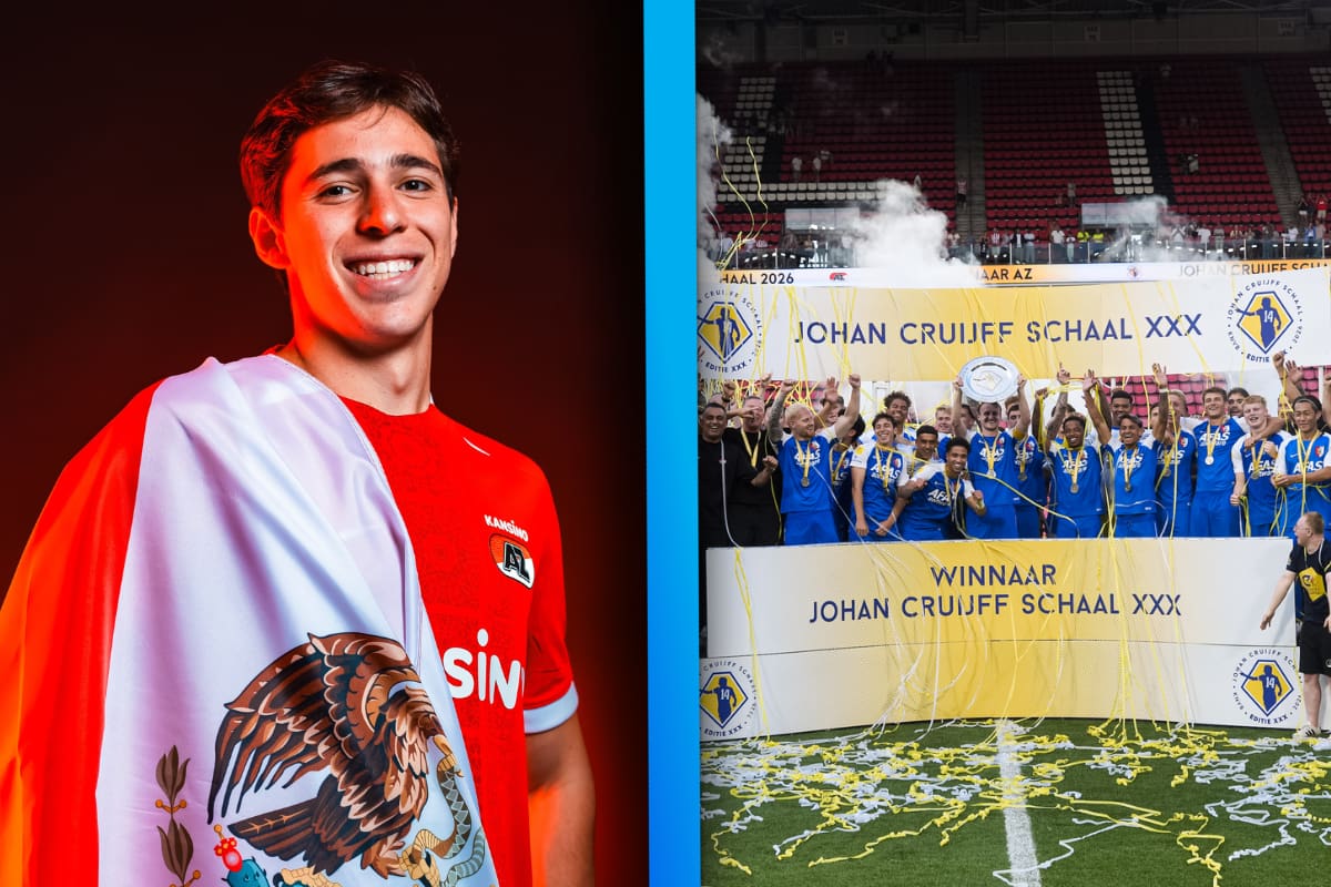 Mateo Chávez es campeón otra vez con el AZ Alkmaar luego de derrotar al PSV en la Supercopa de la Eredivisie