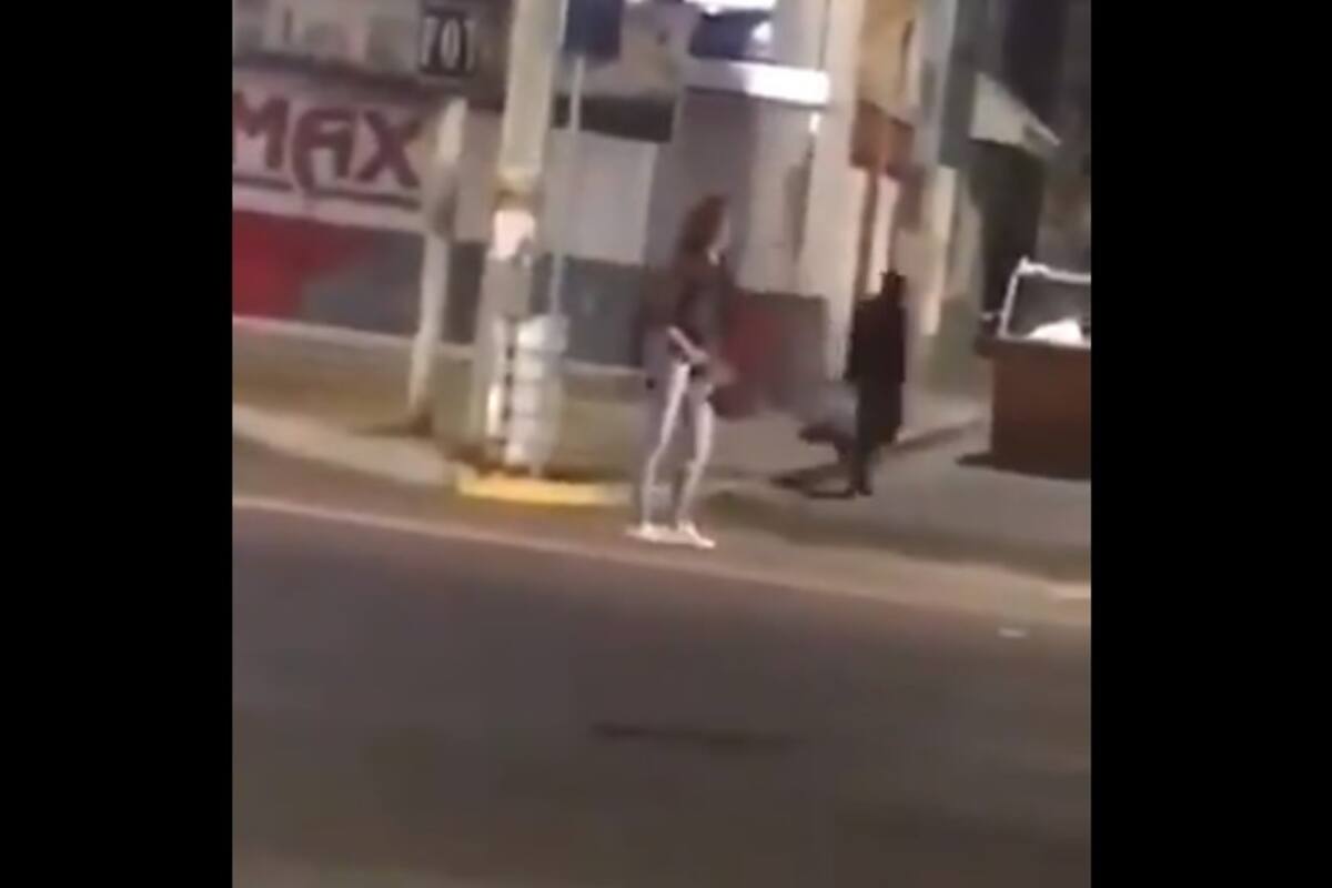VIDEO: Mujer roba fusil a policía y dispara contra civiles en Aguascalientes