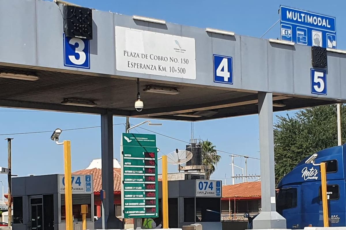 Ya funciona el chip de Repuve en casetas de Esperanza y Fundición para pasar sin cobro