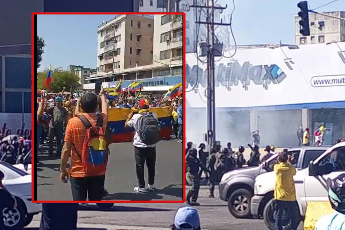 Venezuela: Oposición venezolana sale a las calles pese a represión y  presencia de militares y policías (FOTOS Y VIDEOS)