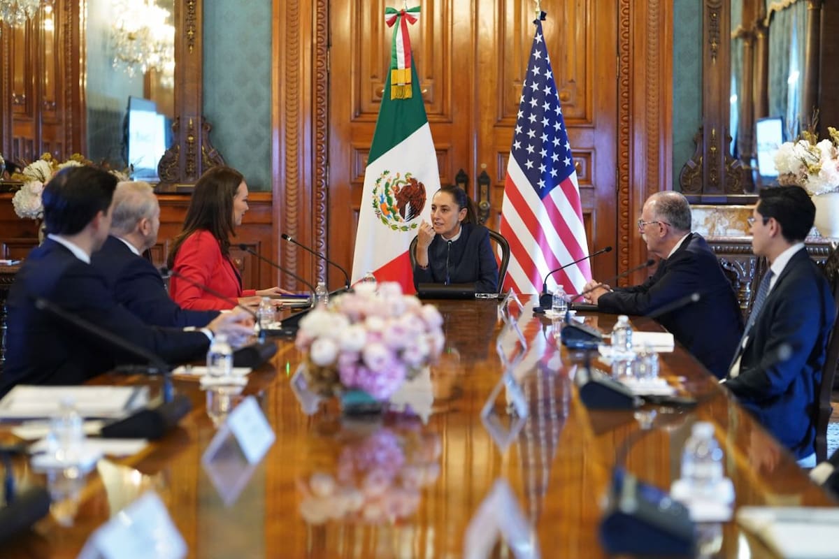 Sheinbaum expone a Rollins como prioridad reapertura de la frontera a ganado mexicano