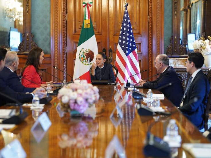 Sheinbaum expone a Rollins como prioridad reapertura de la frontera a ganado mexicano