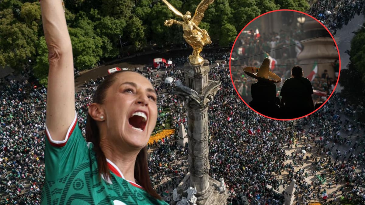 Claudia Sheinbaum acude al Fan Fest de Nezahualcóyotl para ver México vs Inglaterra y pide celebrar con responsabilidad