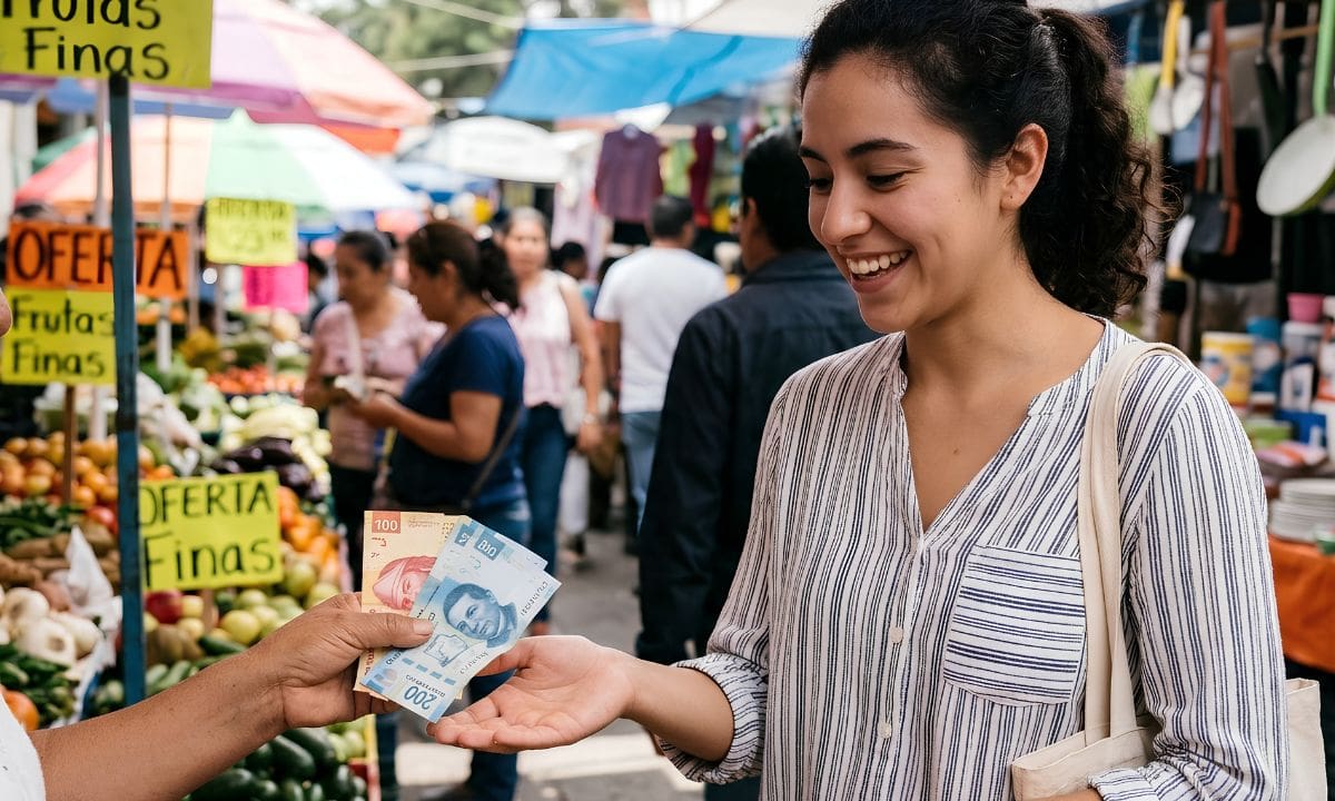 La meta planteada por la administración federal es que el salario mínimo alcance para comprar 2.5 canastas básicas, pero su cumplimiento dependerá de la negociación y de la resolución que se adopte. Foto: Gemini.
