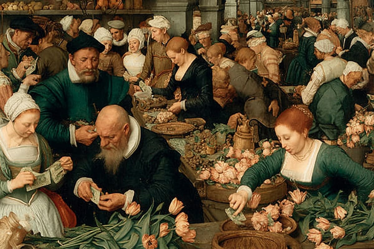 La crisis de los tulipanes: la primera burbuja financiera de la historia