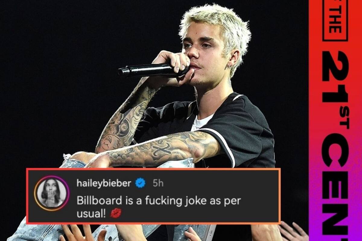 Hailey arremete contra Billboard tras poner a Justin Bieber en octavo lugar