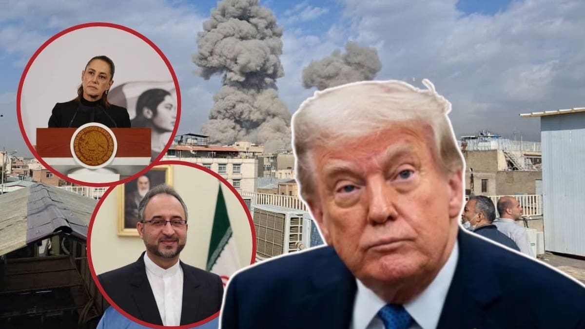 Irán solicita a Claudia Sheinbaum una condena formal contra los ataques de Donald Trump para evitar poner en riesgo la soberanía de México