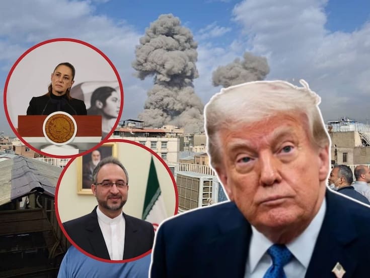 Irán solicita a Claudia Sheinbaum una condena formal contra los ataques de Donald Trump para evitar poner en riesgo la soberanía de México