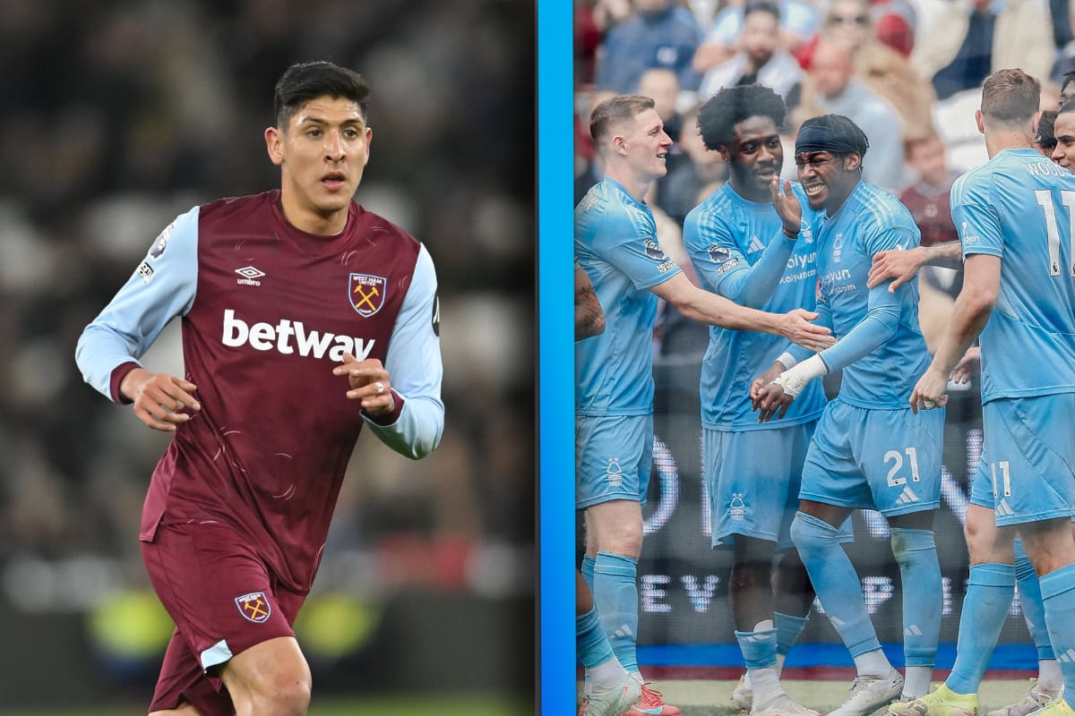 Edson Álvarez y el West Ham vuelven a caer, esta vez ante el Nottingham Forest 1-2