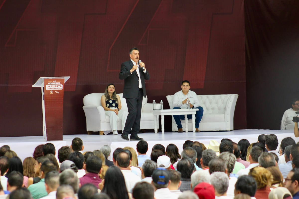 Ante miles, destaca Lamarque avances de la 4T en Cajeme