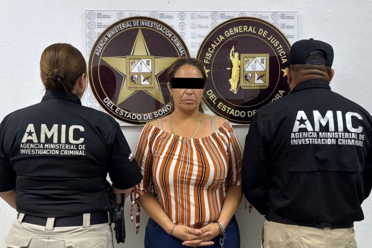 Detienen a mujer en San Luis Río Colorado por su presunta responsabilidad en tráfico de marihuana