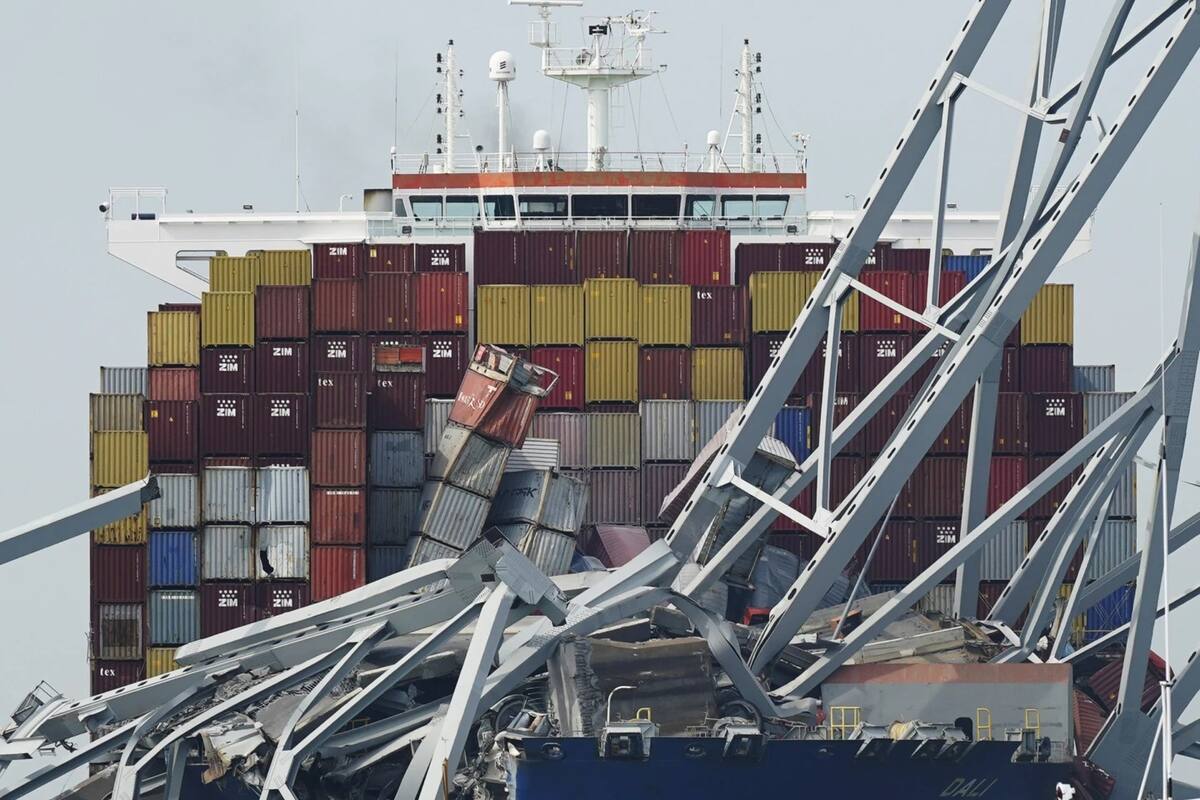 FBI abre investigación judicial sobre el choque de barco que derribó el puente de Baltimore