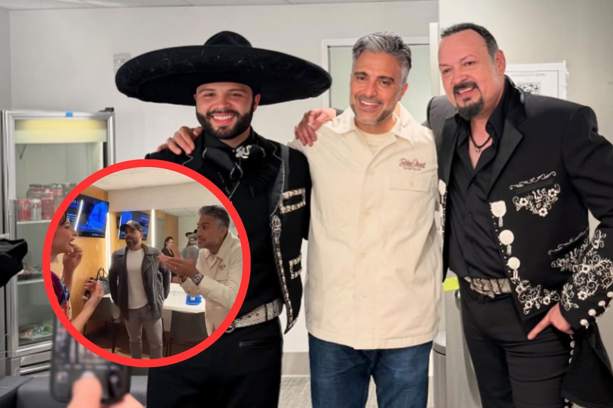 Jaime Camil recibe críticas por presumir encuentro con Los Aguilar y elogiar a Ángela