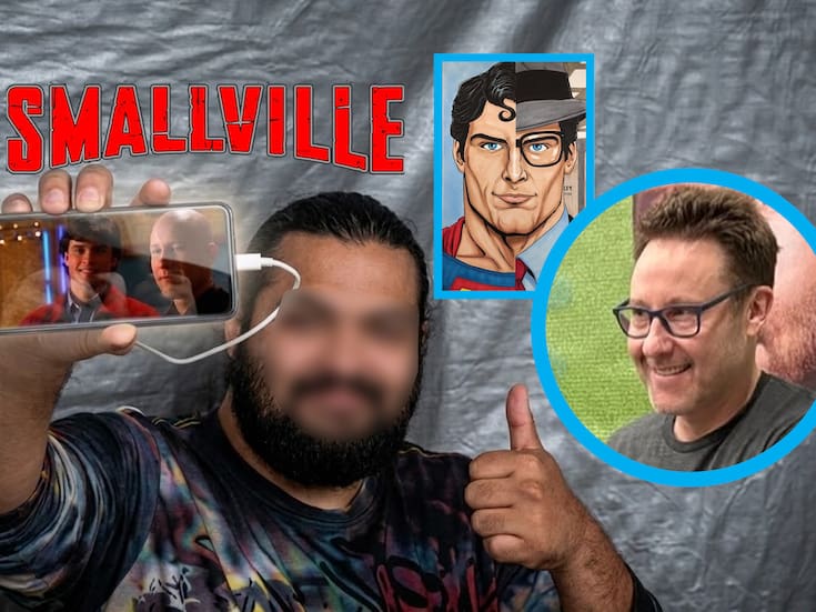 ¡Superman tenía razón! Fans mexicanos veían Smallville en su celular cuando llegó el actor de la serie pero no lo reconocieron por usar lentes