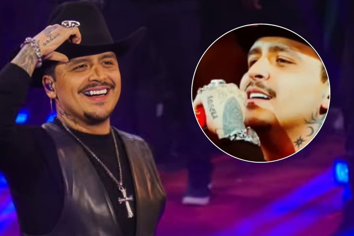 Christian Nodal presume su nuevo tatuaje en honor a Ángela Aguilar