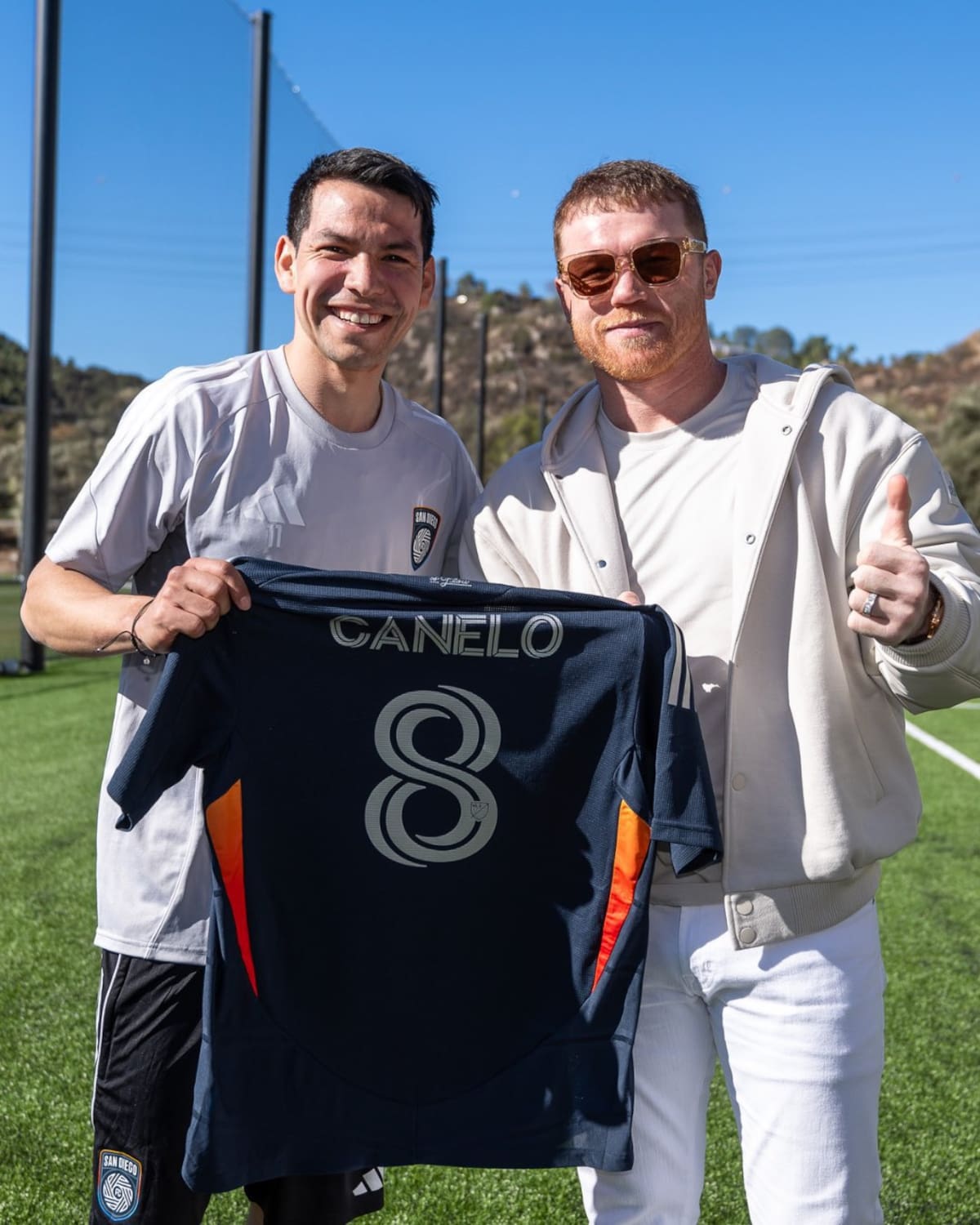 Con la abrupta salida de Hirving Lozano de San Diego FC el equipo podría perder su lazo con la comunidad y personalidades mexicanas. Foto: Cortesia