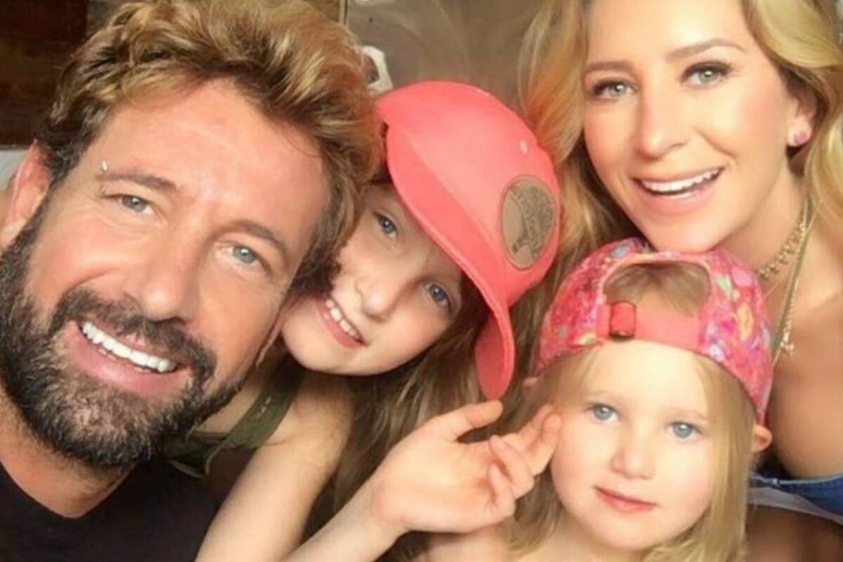 Geraldine Bazán acapara felicitación de cumpleaños a Gabriel Soto