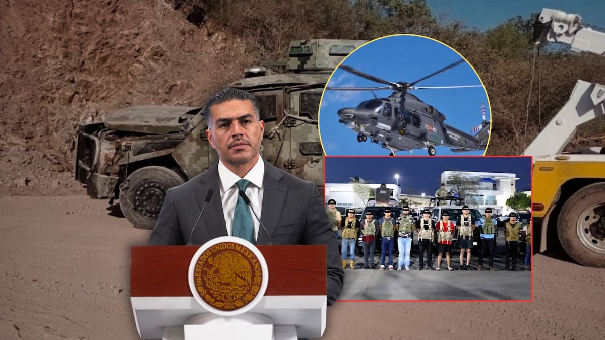 Detienen a 12 colombianos con entrenamiento militar en Michoacán: SSPC investiga nexos con cárteles. Foto: Especial (Presidencia y X)