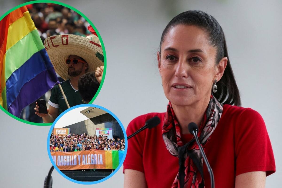 Sheinbaum asegura promoverá reformas a favor de la comunidad LGBTQ+