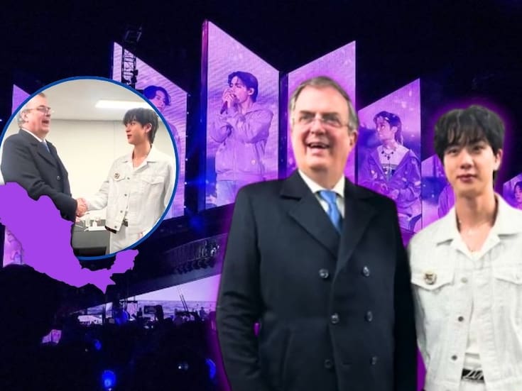 Marcelo Ebrard revive video con Jin de BTS donde promete venir a México, tras confirmarse tres conciertos en el país